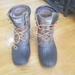 M8 L.L Bean Boots 8" Goretex Primaloft Brown